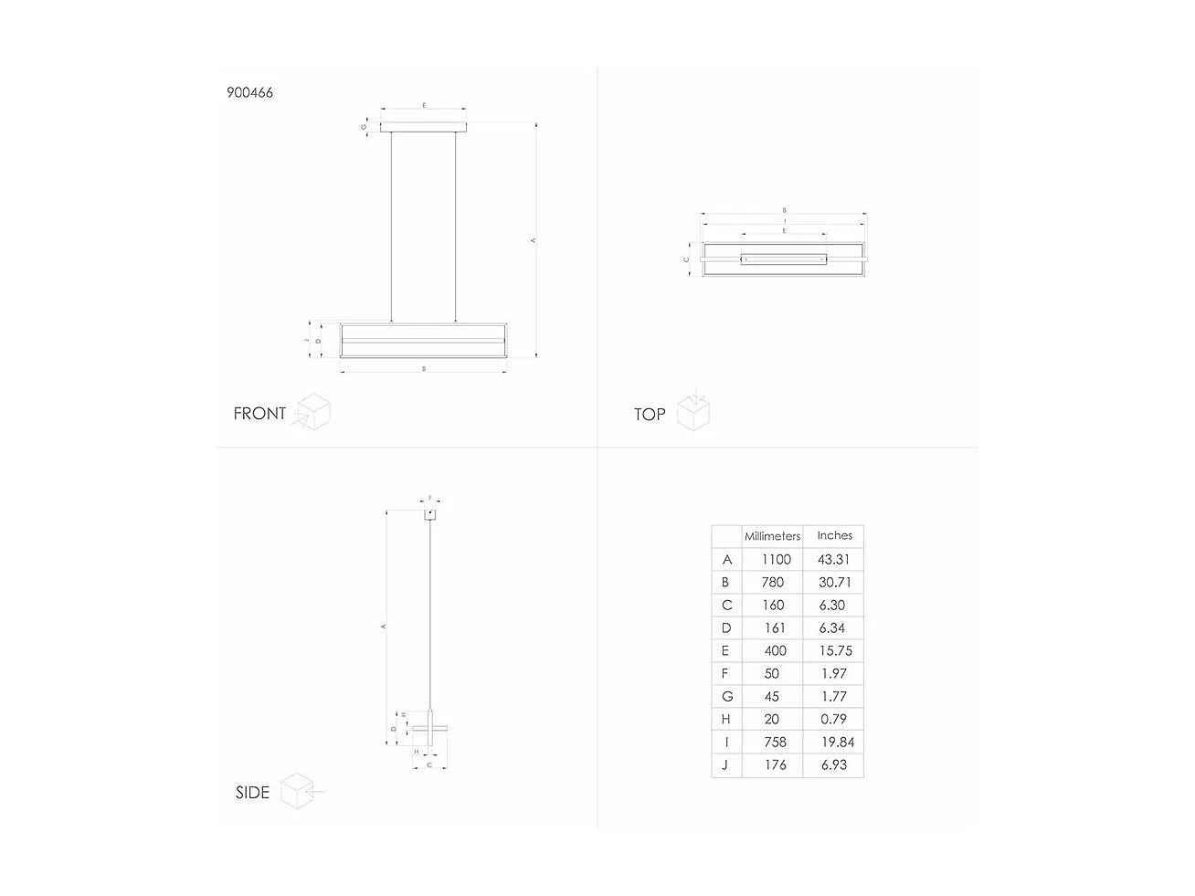 Lampadario Moderno Siberia Led Acciaio Nero