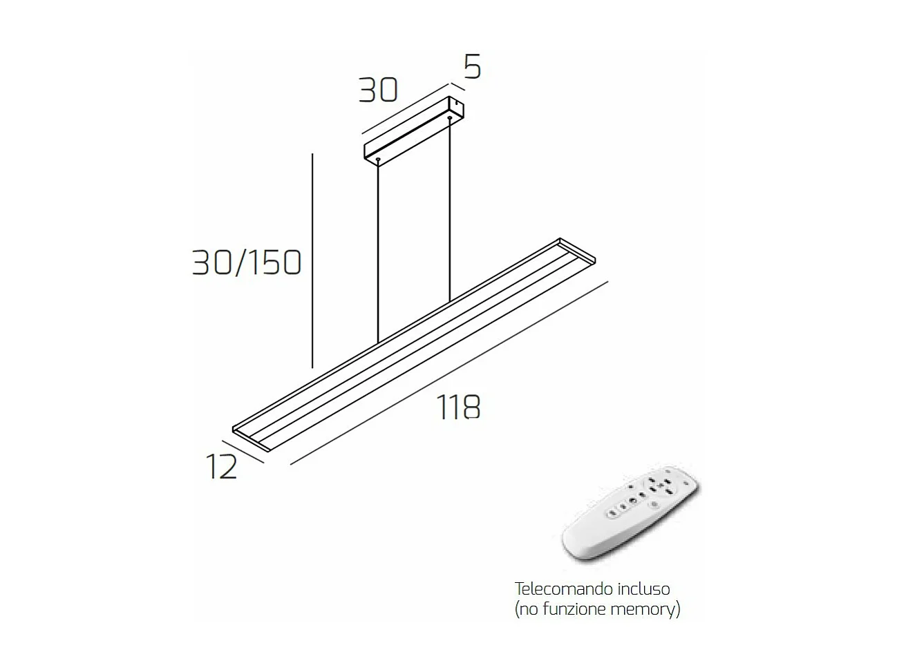 Sospensione Moderna Double Track Metallo Grgio E Diffusore Acrilico Led 40W