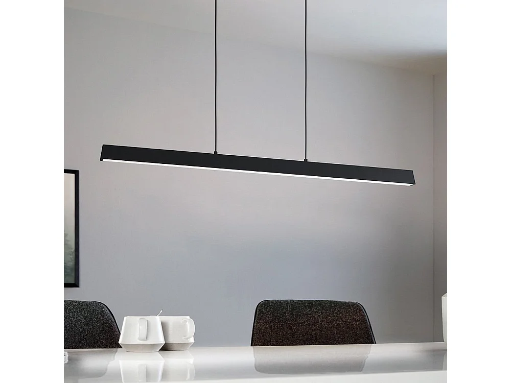 Lampadario Moderno Simolaris-Z Led Alluminio Nero
