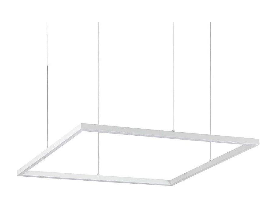 Hanging lamp oracle slim square / white / 70 cm