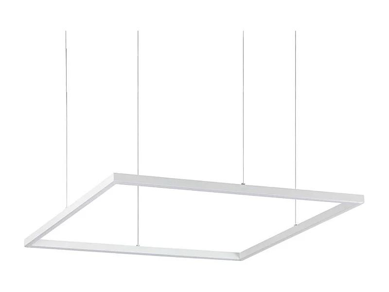 Hanging lamp oracle slim square / white / 70 cm