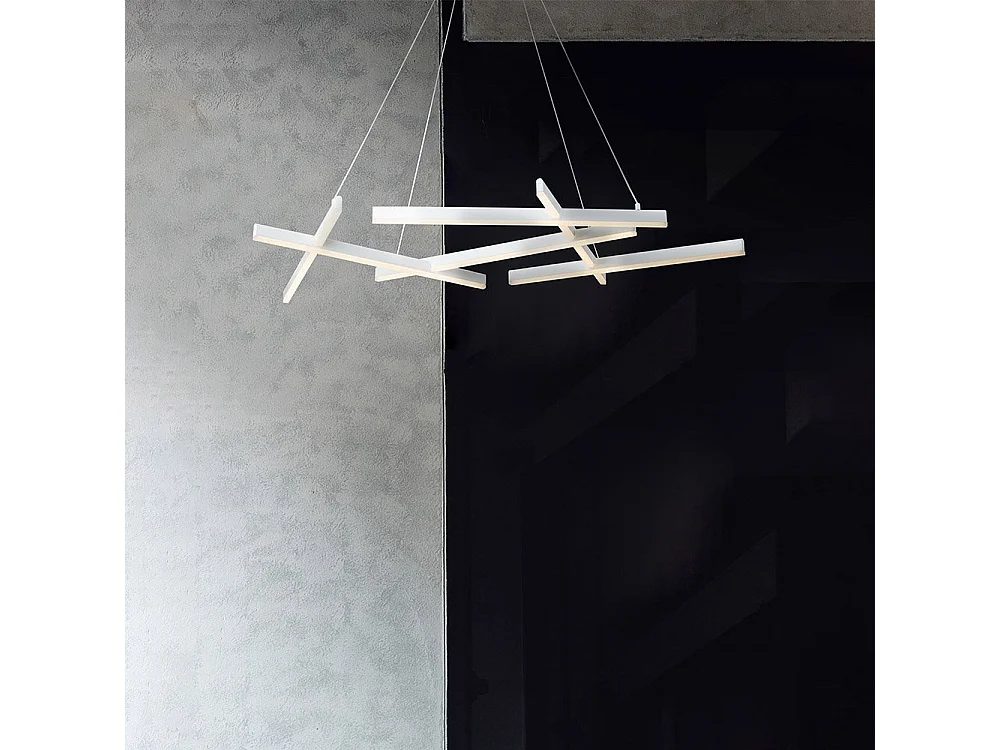 Line Lampada da soffitto a LED integrata bianca