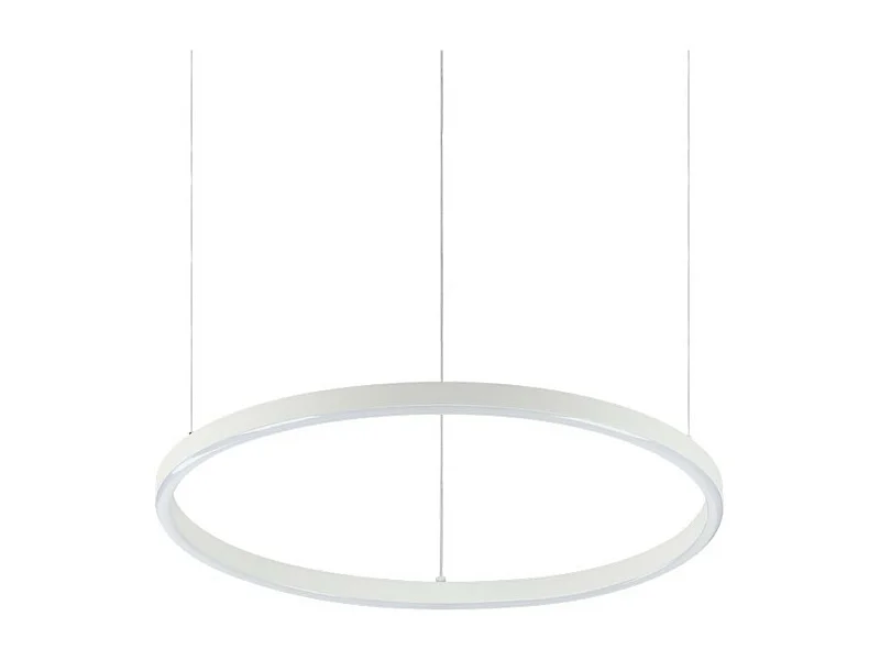 Suspension intégrée décorative ronde blanche, 4000K, 30W