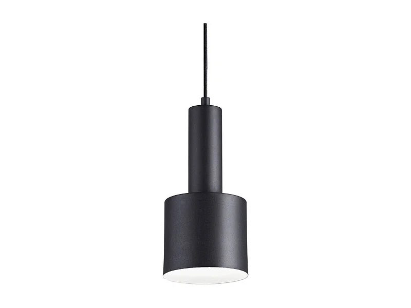 Ideal Lux HOLLY - Plafoniera da interno a sospensione 1 luce nera, attacco E27