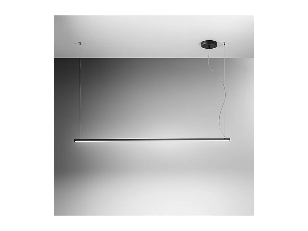 Lampadario Moderno Syncro Nero Led Grande
