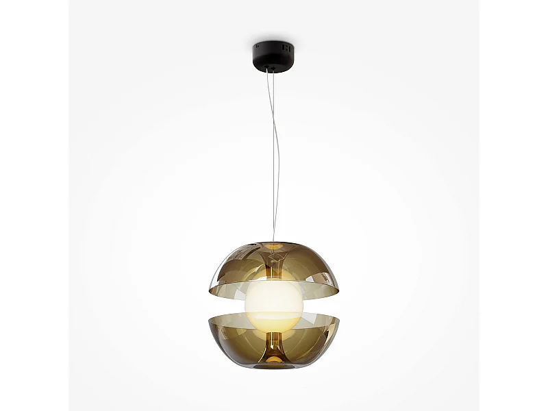 Maytoni Rebel Moderne Globe Pendelleuchte Gold 3000K