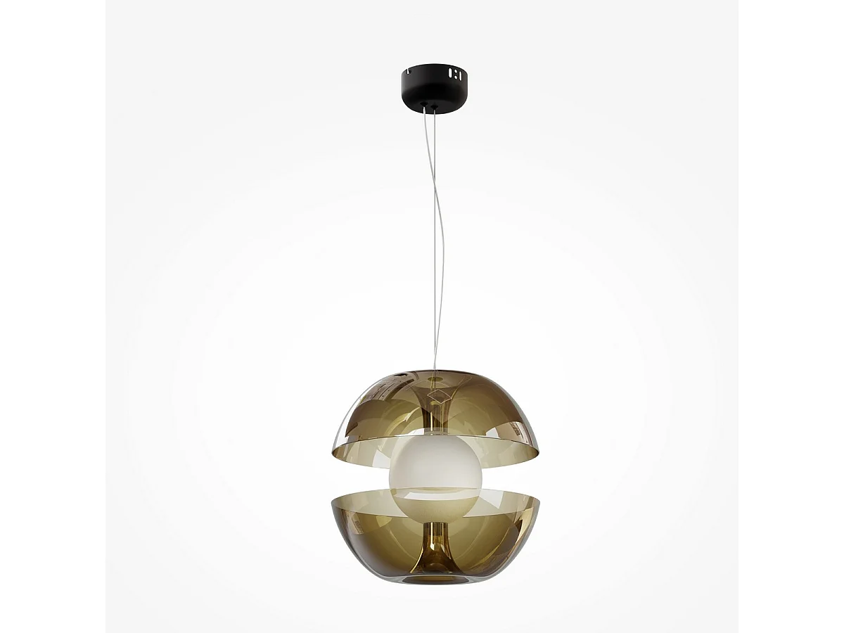 Maytoni Rebel Moderne Globe Pendelleuchte Gold 3000K