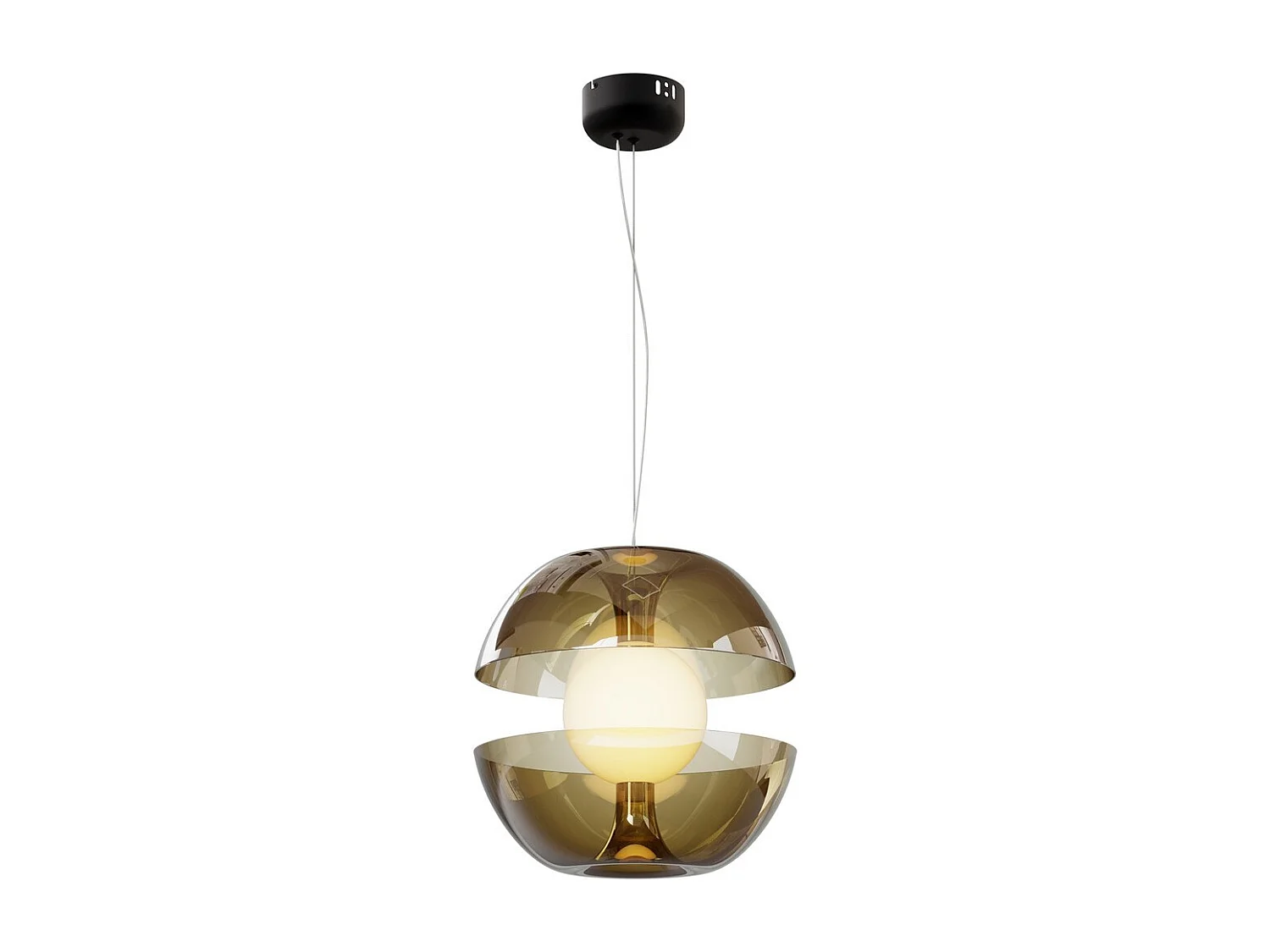 Maytoni Rebel Moderne Globe Pendelleuchte Gold 3000K
