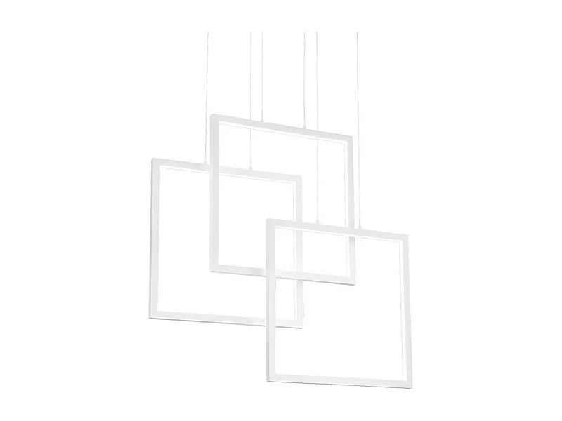 Lampada a sospensione decorativa a LED integrata bianca, 83000K