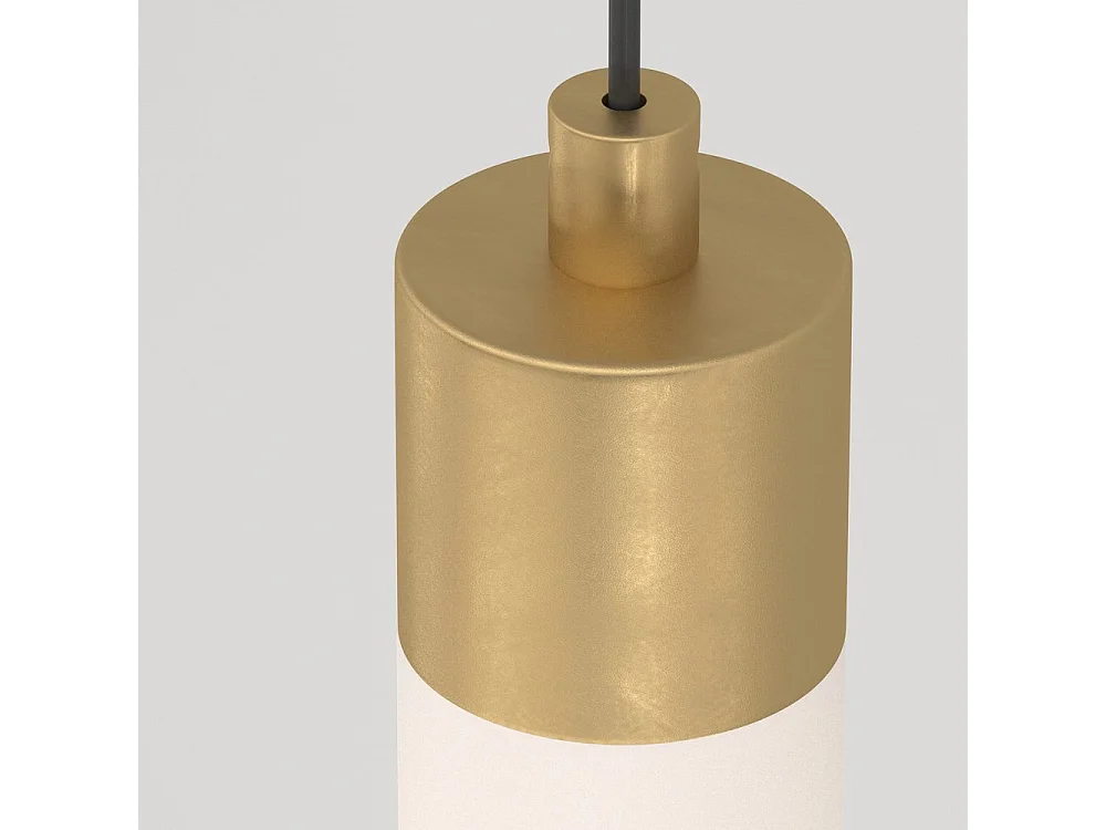 Maytoni Ray Schlanke Pendel-Deckenleuchte Gold, 95,9 cm, integrierte LED 3000K