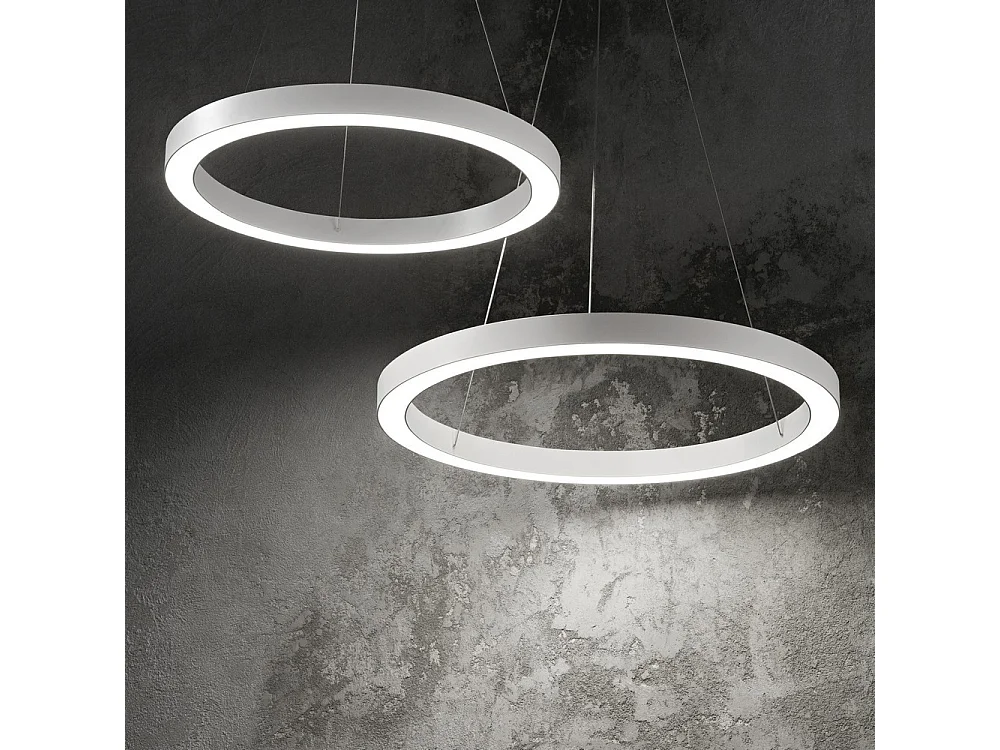 Ideal Lux Oracle Petite suspension LED intégrée au plafond blanc 3000K