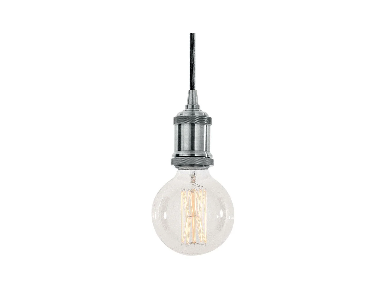 Ideal Lux Frida Luminaire suspendu à 1 lumière, chrome