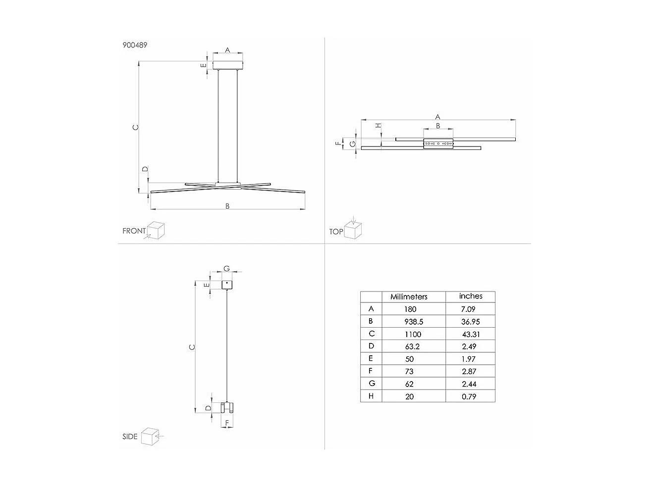 Lampadario Moderno Panagria Led Alluminio Rivestito In Legno Nero E Marrone