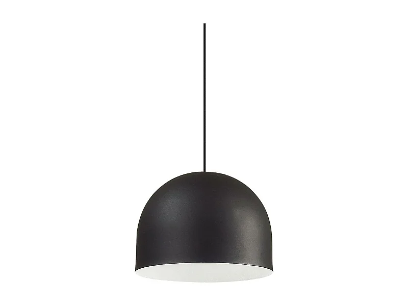 Ideal Lux Tall Plafonnier à 1 ampoule en forme de dôme noir