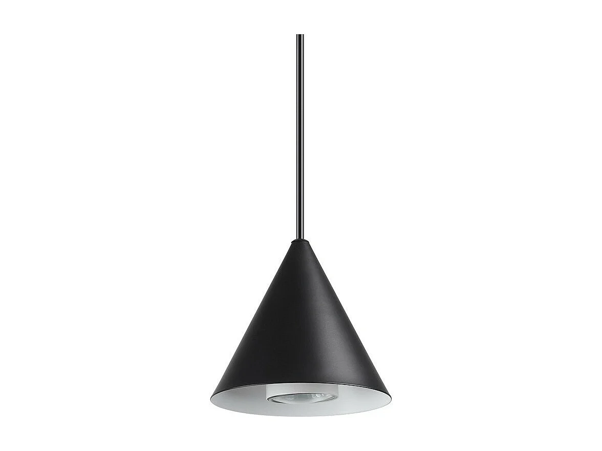 Ideal Lux A-LINE - Lámpara colgante de techo tipo domo para interior 1 luz Negro, GU10