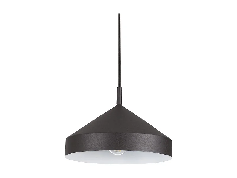 Ideal Lux YURTA Dome Pendelleuchte Schwarz 30cm