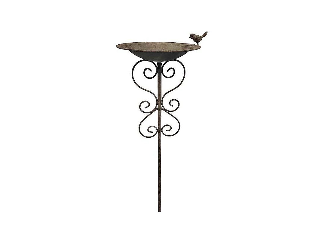 Mangeoire oiseaux à planter 28 x 26 x 132 cm