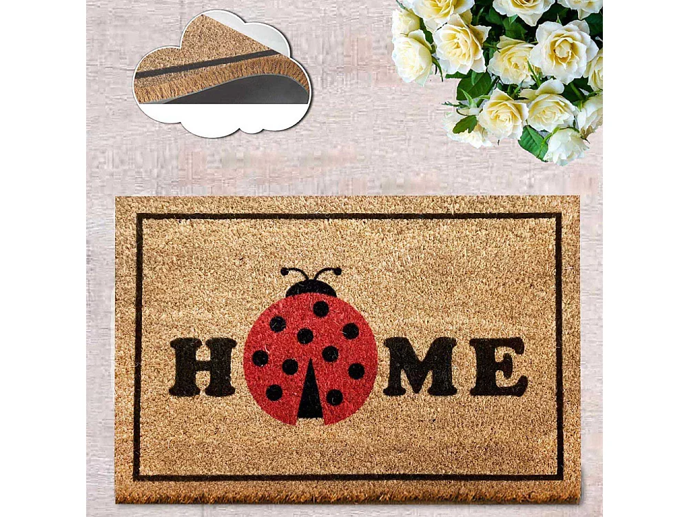 Paillasson en fibres de coco Remove Coccinelle