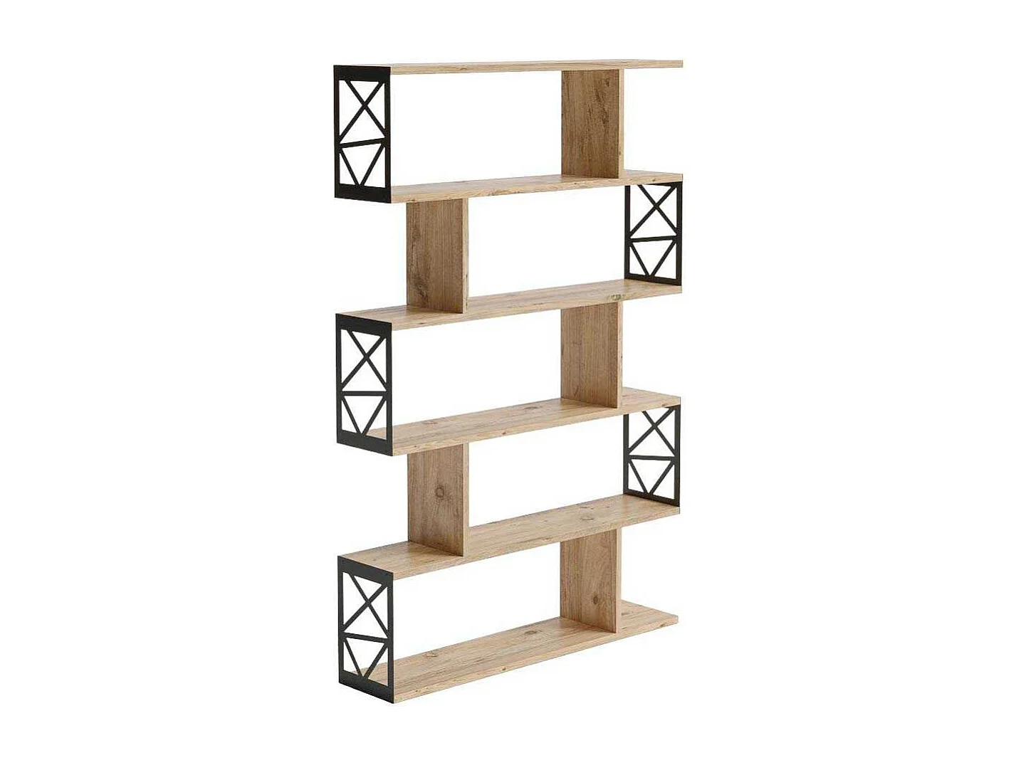 Estante de livros – 90cm x 138cm x 20cm – Pinho Atlântico – Aglomerado