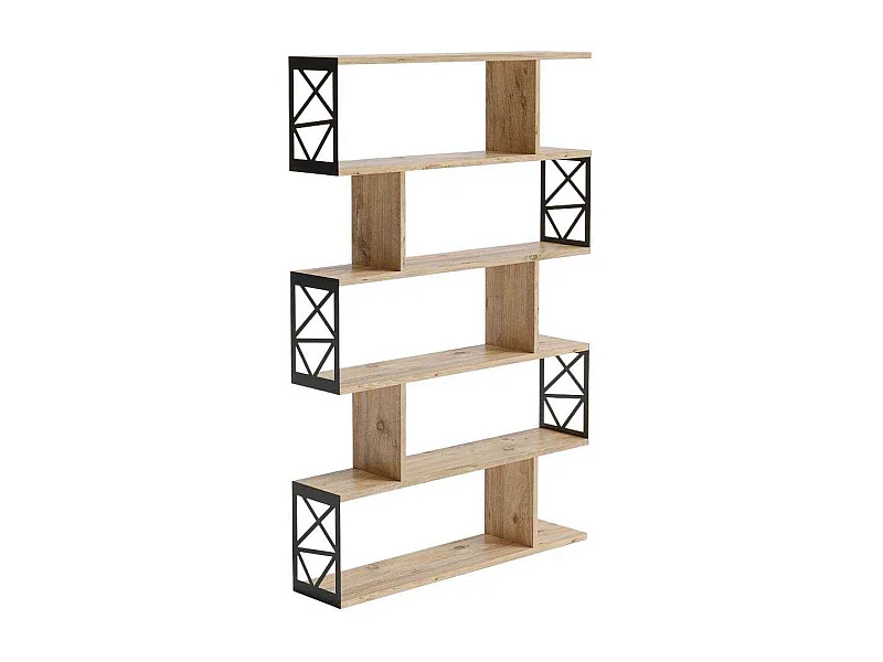 Estante de livros – 90cm x 138cm x 20cm – Pinho Atlântico – Aglomerado