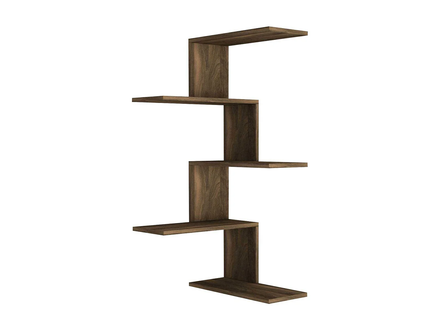 Etagère murale d'angle en aggloméré Caniko