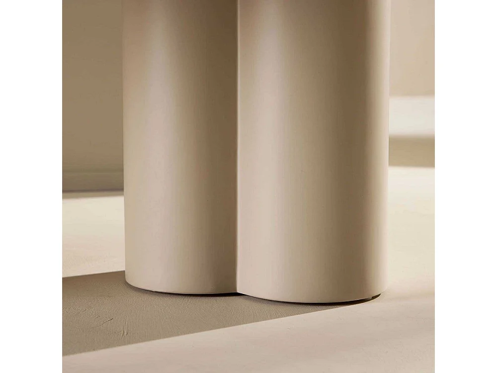 Table Basse Design "Olivia" 120cm Beige