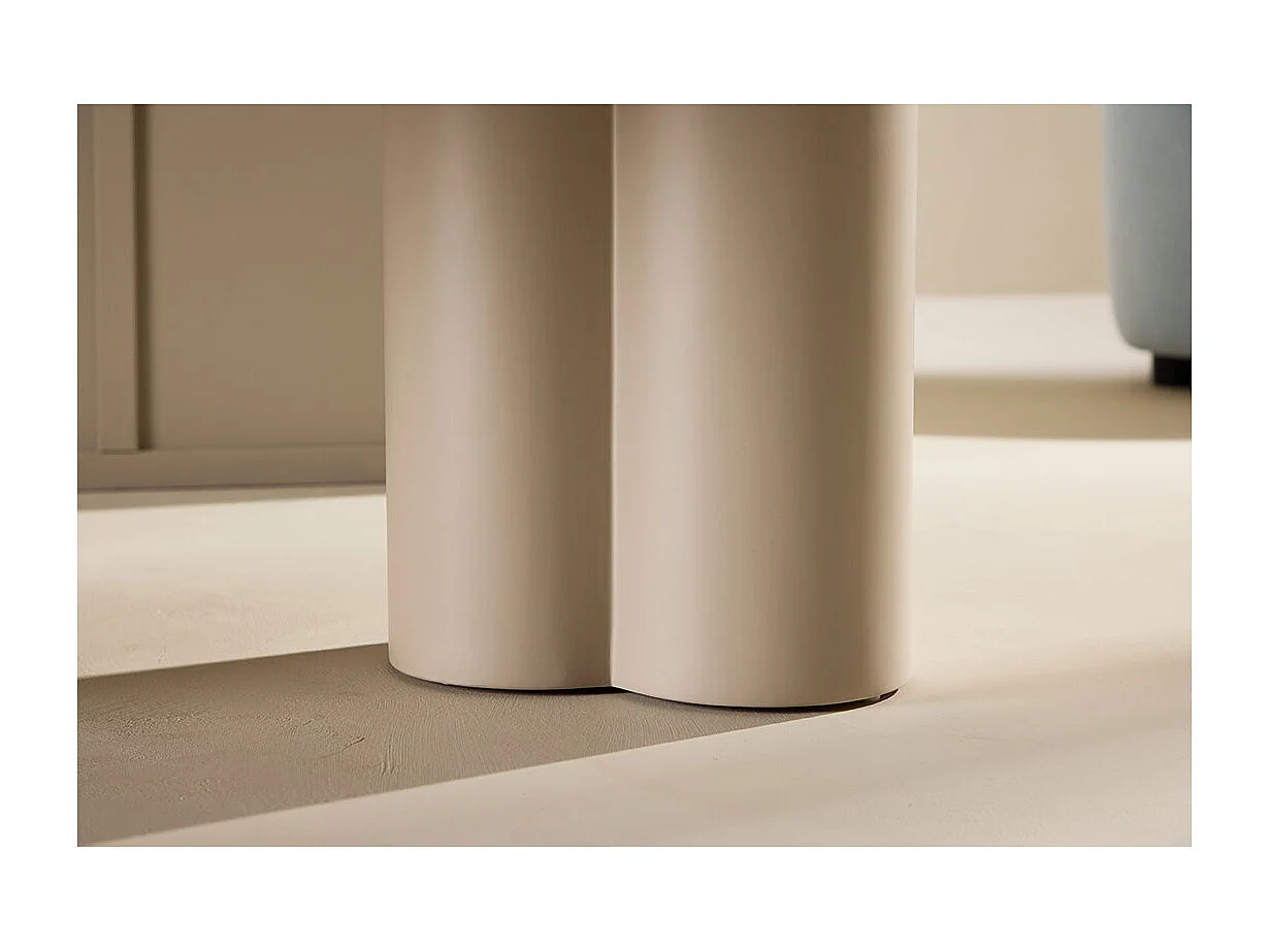 Olivia Couchtisch beige.