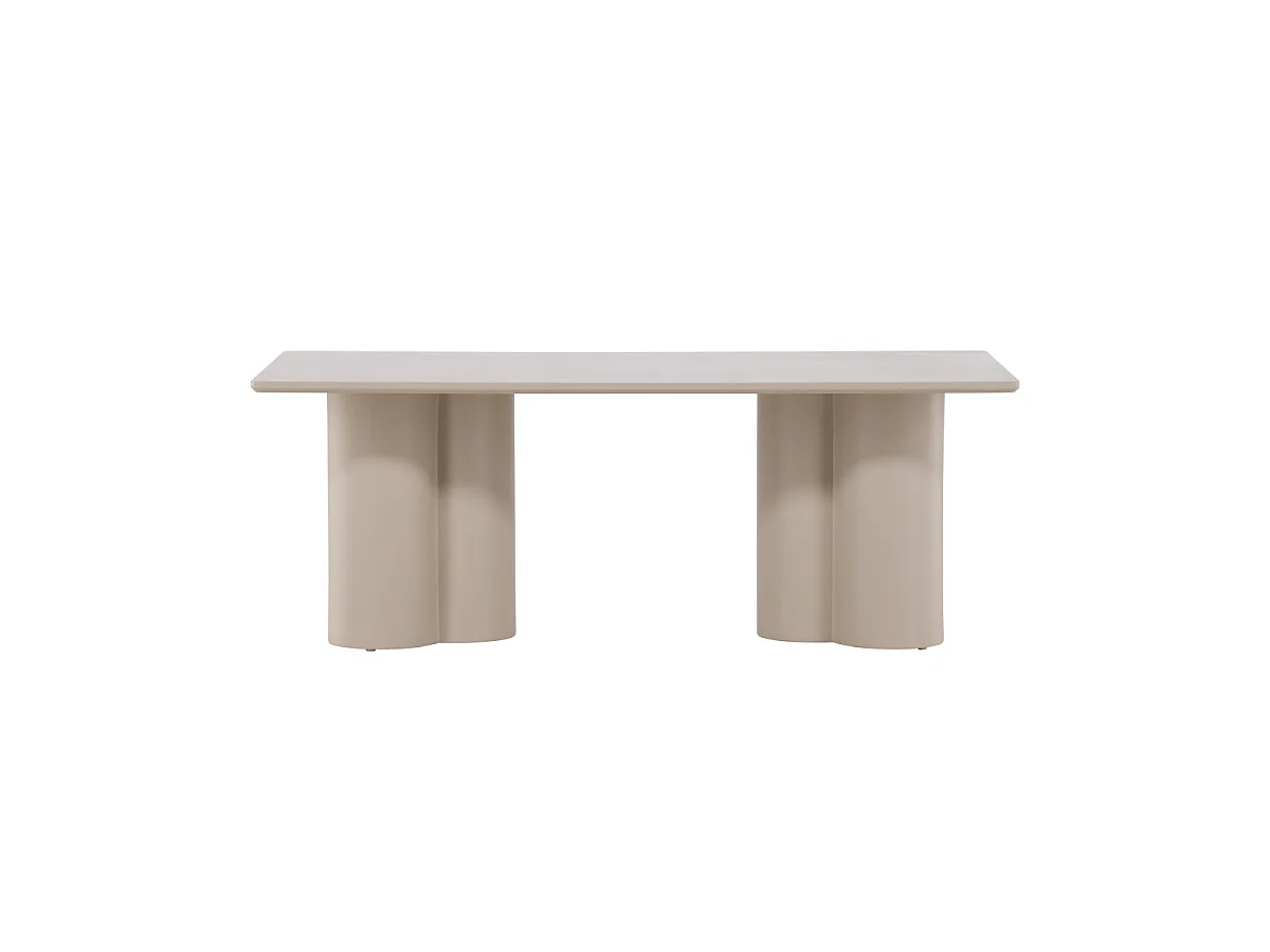 Olivia Couchtisch beige.