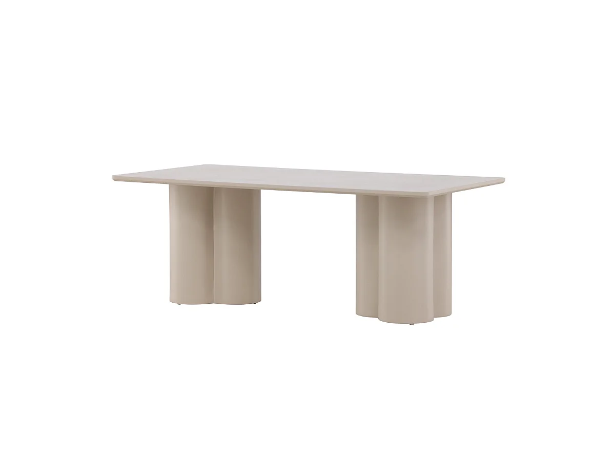 Olivia Couchtisch beige.