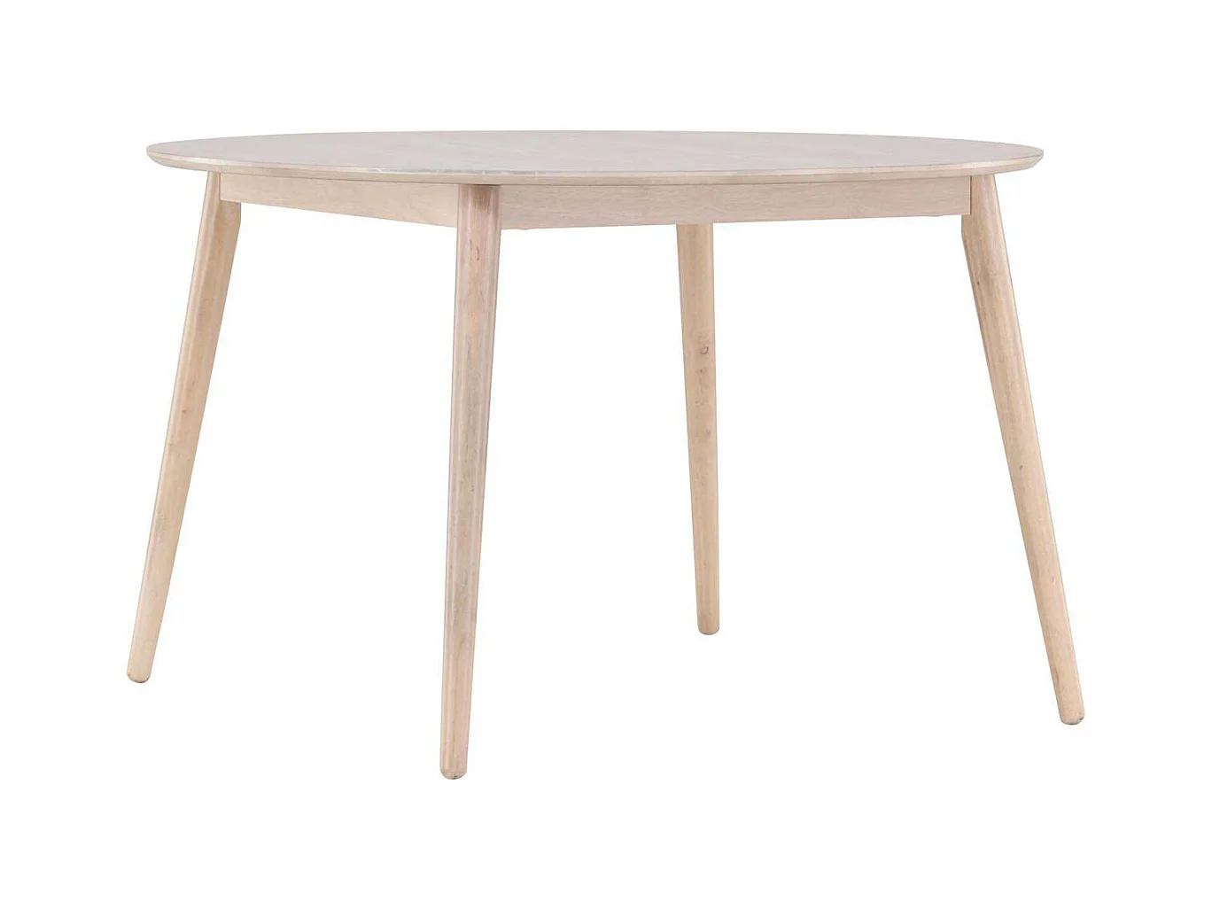 Flora Esstisch Ø120cm whitewash.