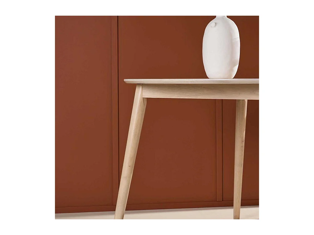 Flora Esstisch Ø120cm whitewash.