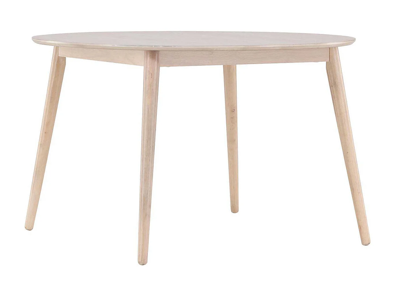 Table à Manger Ronde "Flora" 120cm Naturel