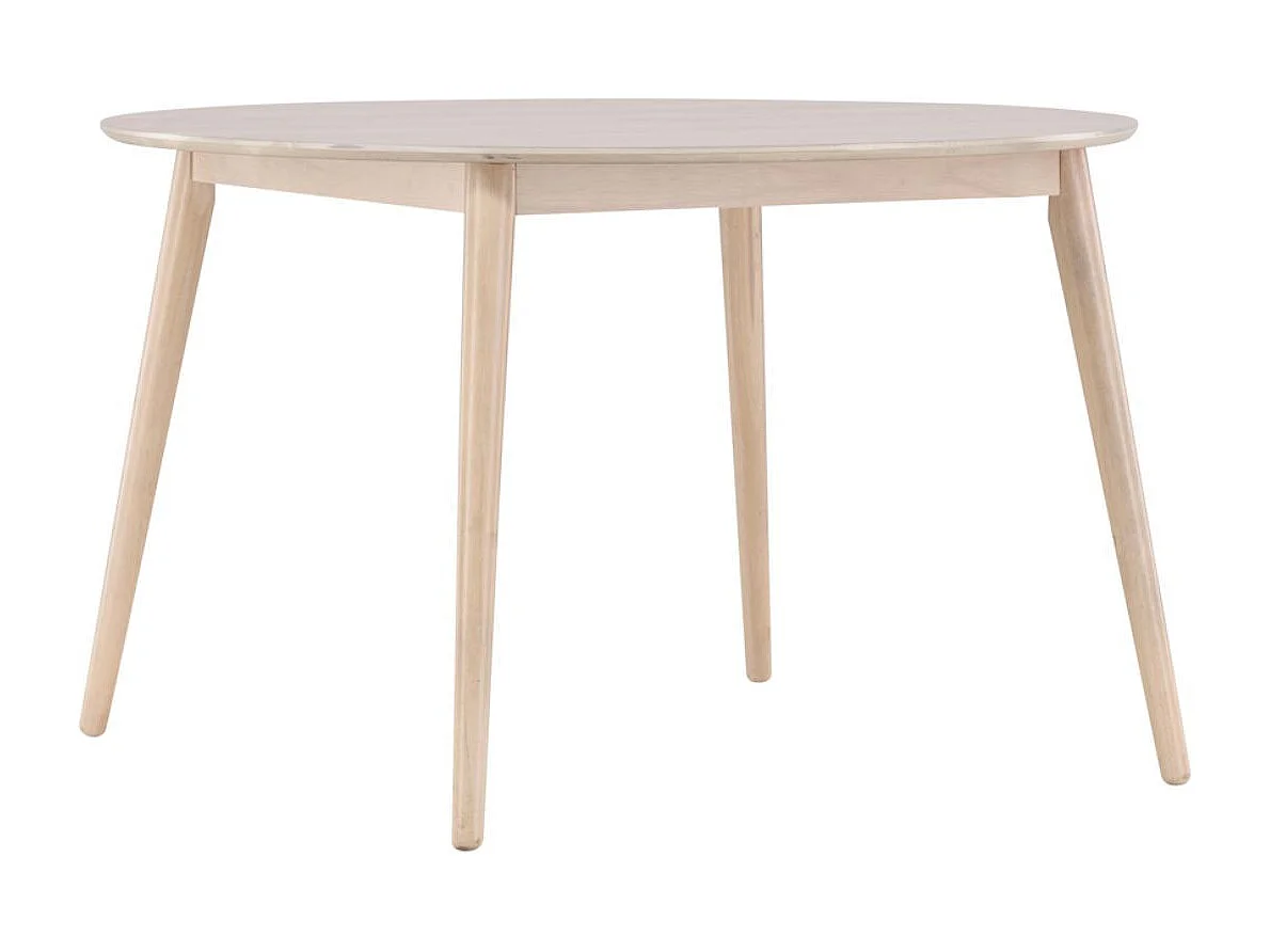 Table à Manger Ronde "Flora" 120cm Naturel