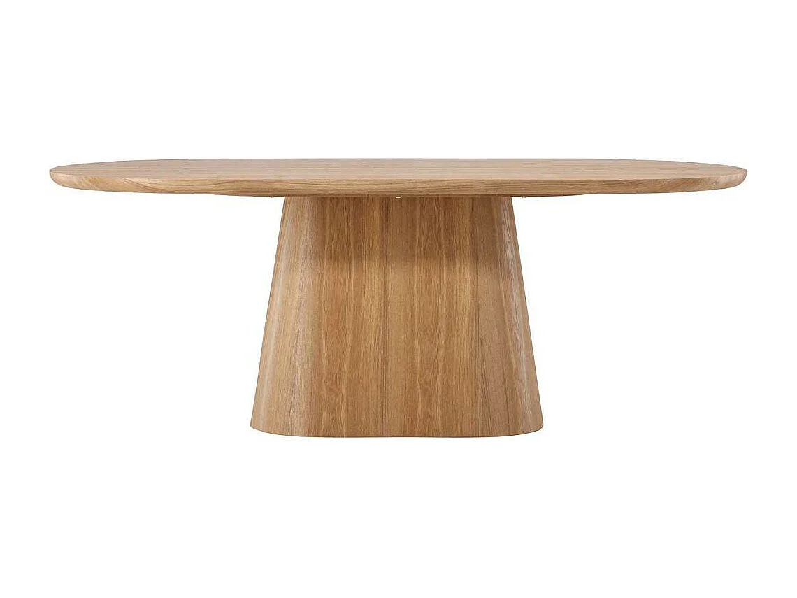 Table à Manger Ovale "Stjarno" 200cm Naturel