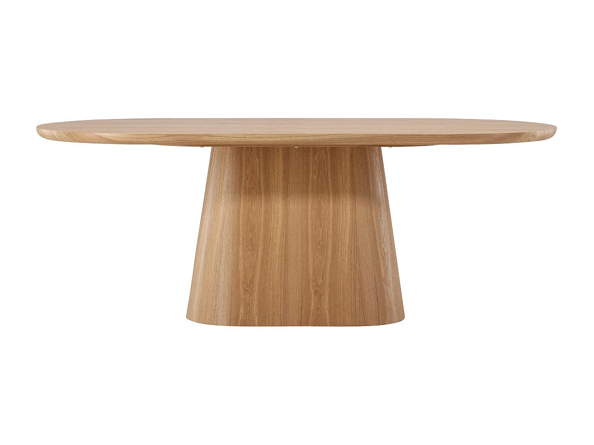 Table à Manger Ovale "Stjarno" 200cm Naturel