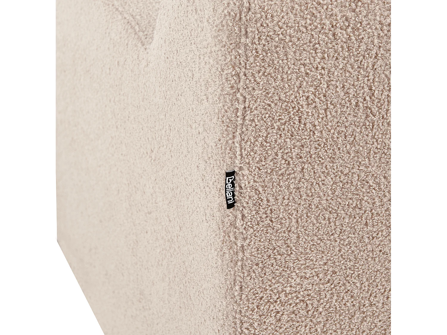 Fauteuil AGERUP Bouclé Beige