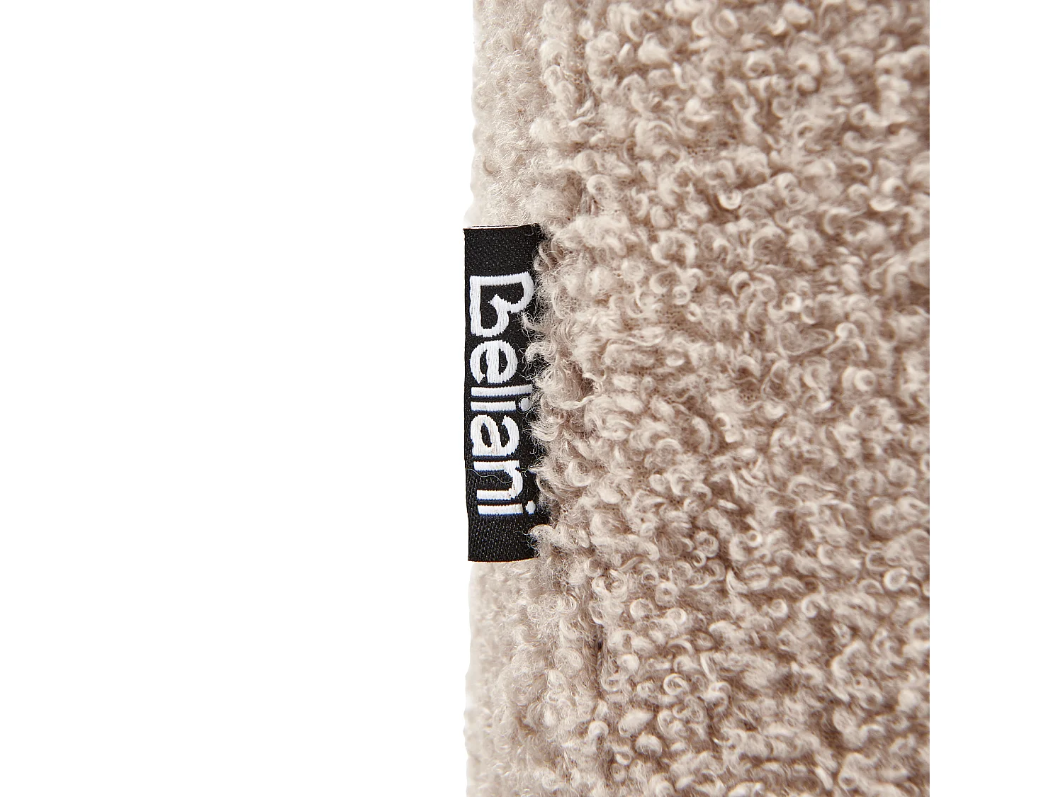 Fauteuil AGERUP Bouclé Beige