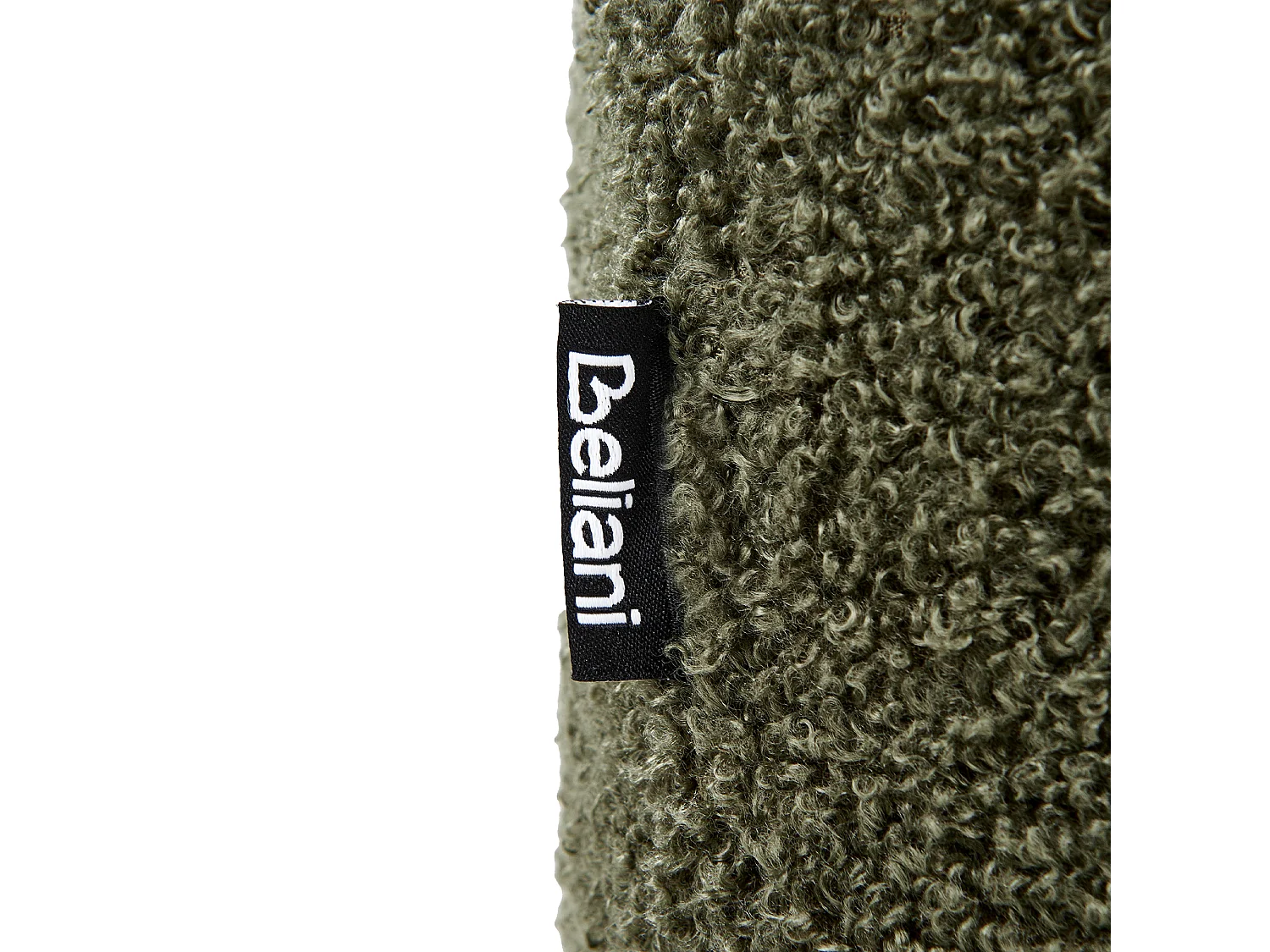 Fauteuil AGERUP Bouclé Vert foncé