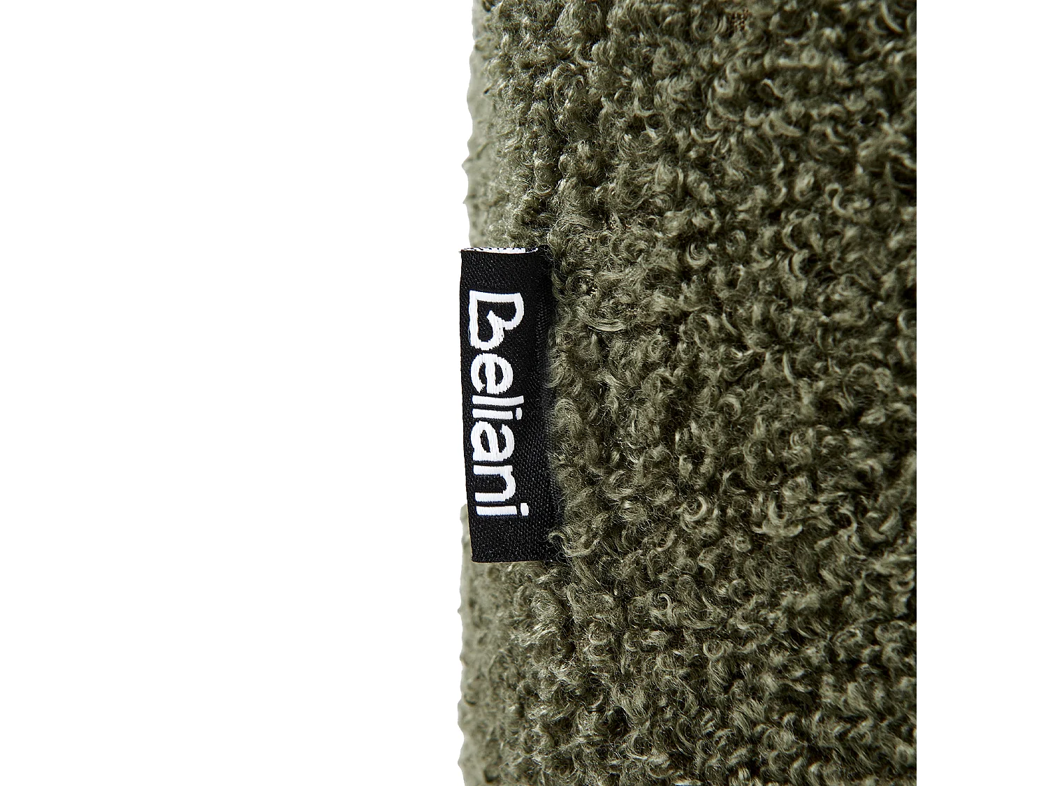 Poltrona AGERUP Bouclé Verde escuro