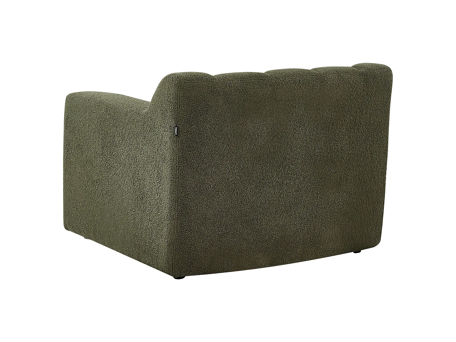 Sessel AGERUP Bouclé Dunkelgrün