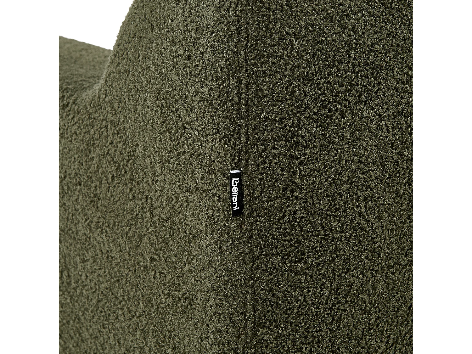 Sessel AGERUP Bouclé Dunkelgrün