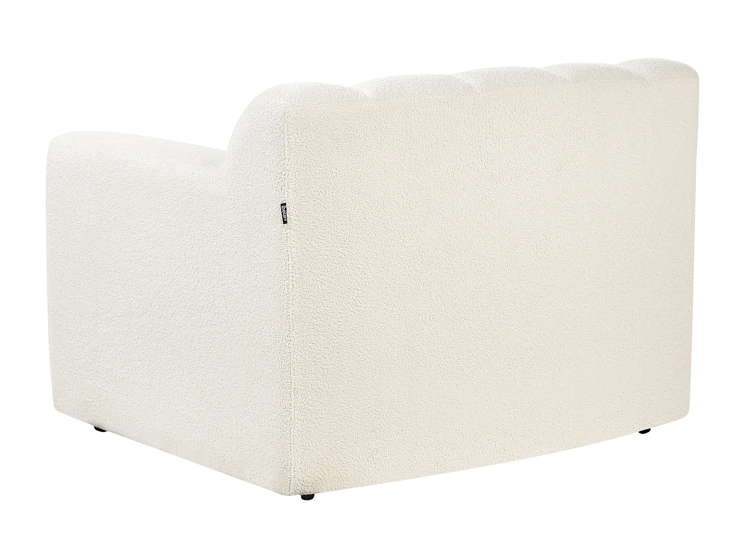 Fauteuil AGERUP Bouclé Blanc cassé
