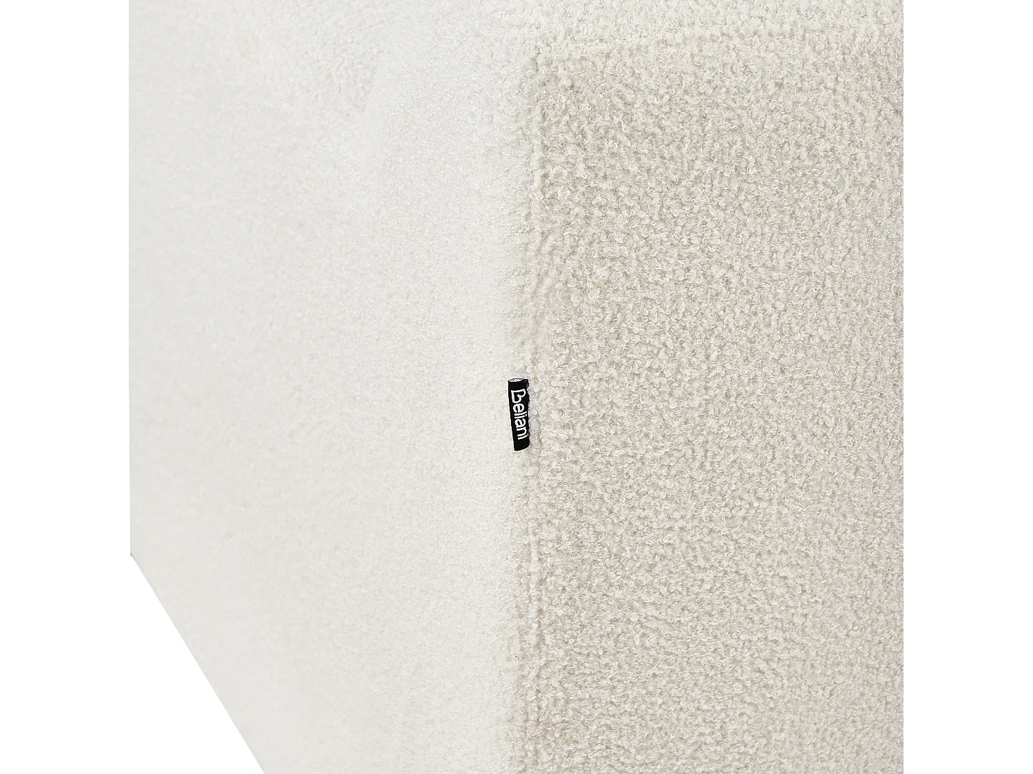 Poltrona AGERUP Bouclé Branco creme