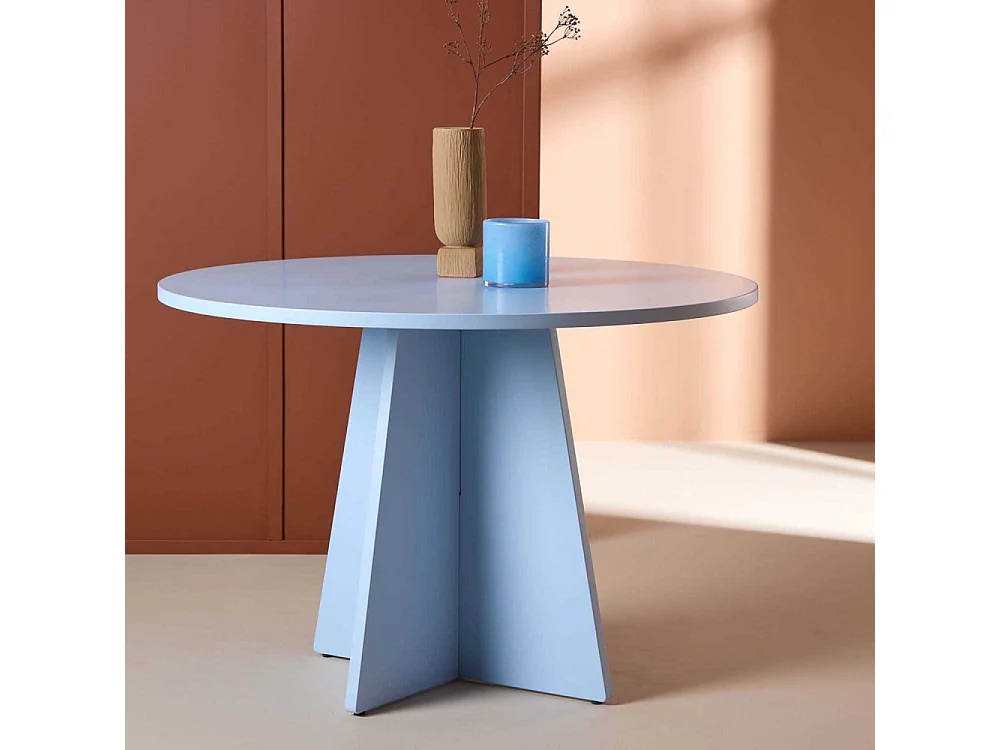 Table de repas ronde 110 cm Bootcut