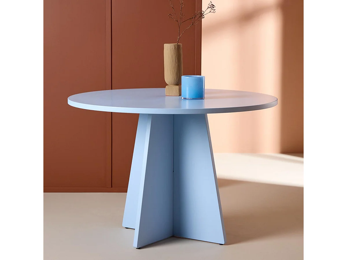 Table de repas ronde 110 cm Bootcut