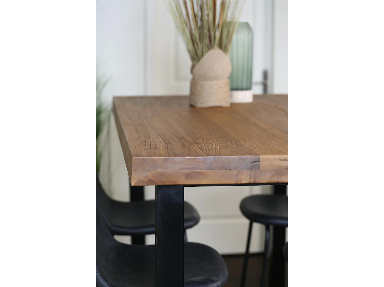 Mange-debout en bois de teck 140 cm CANADA