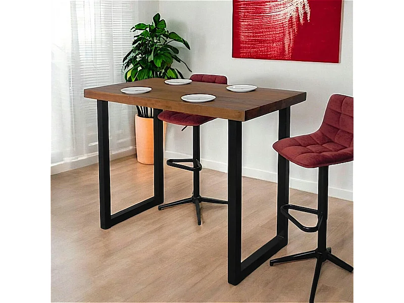 Mange-debout en bois de teck 140 cm CANADA