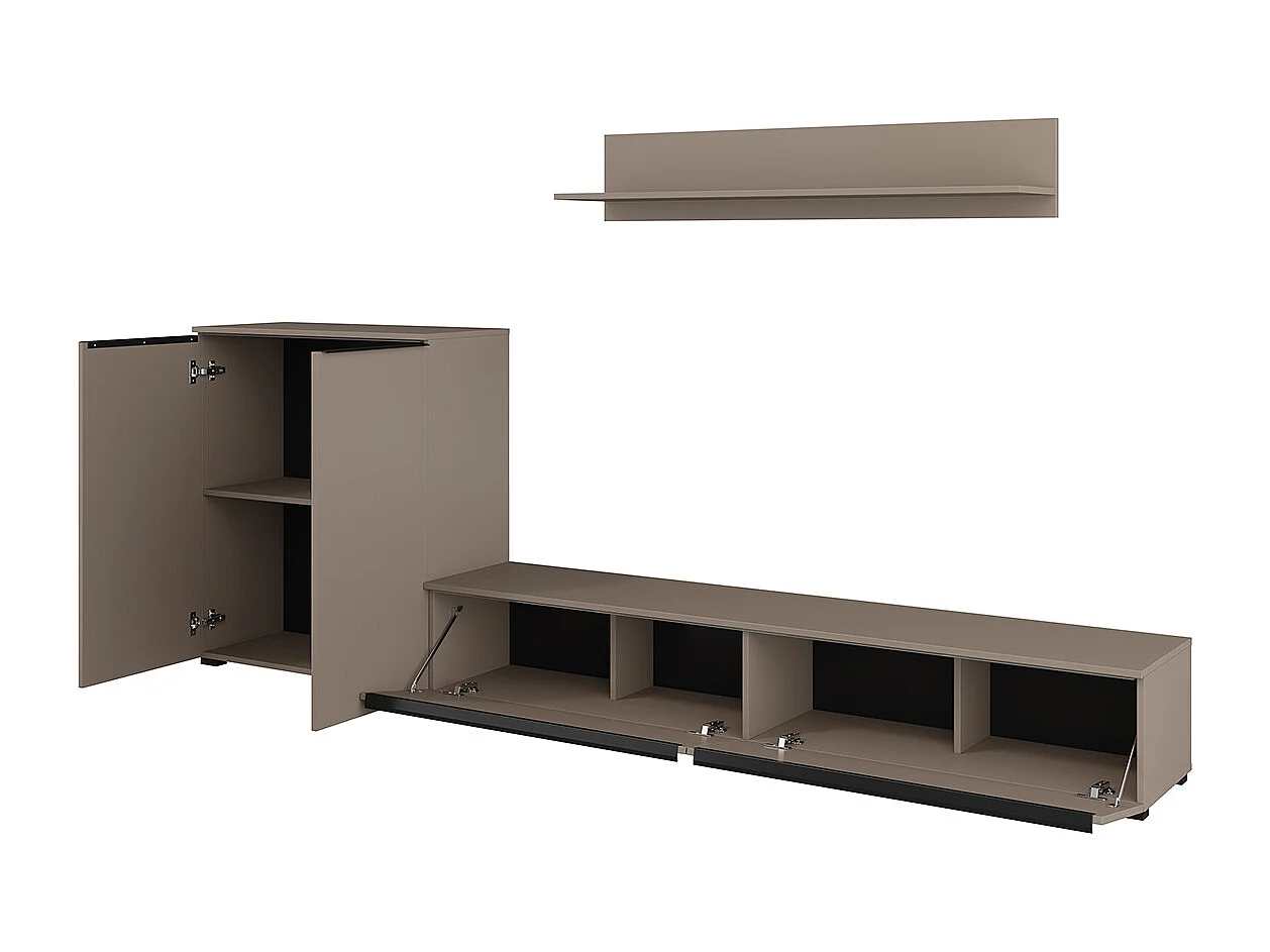 Mueble TV de pared 260 cm Jacob Topo