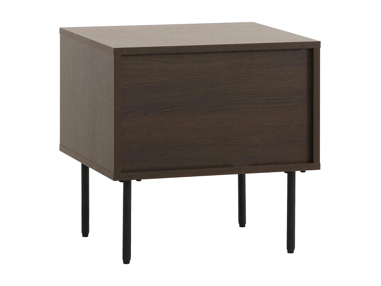 Table de chevet MCW-N78,  brun foncé
