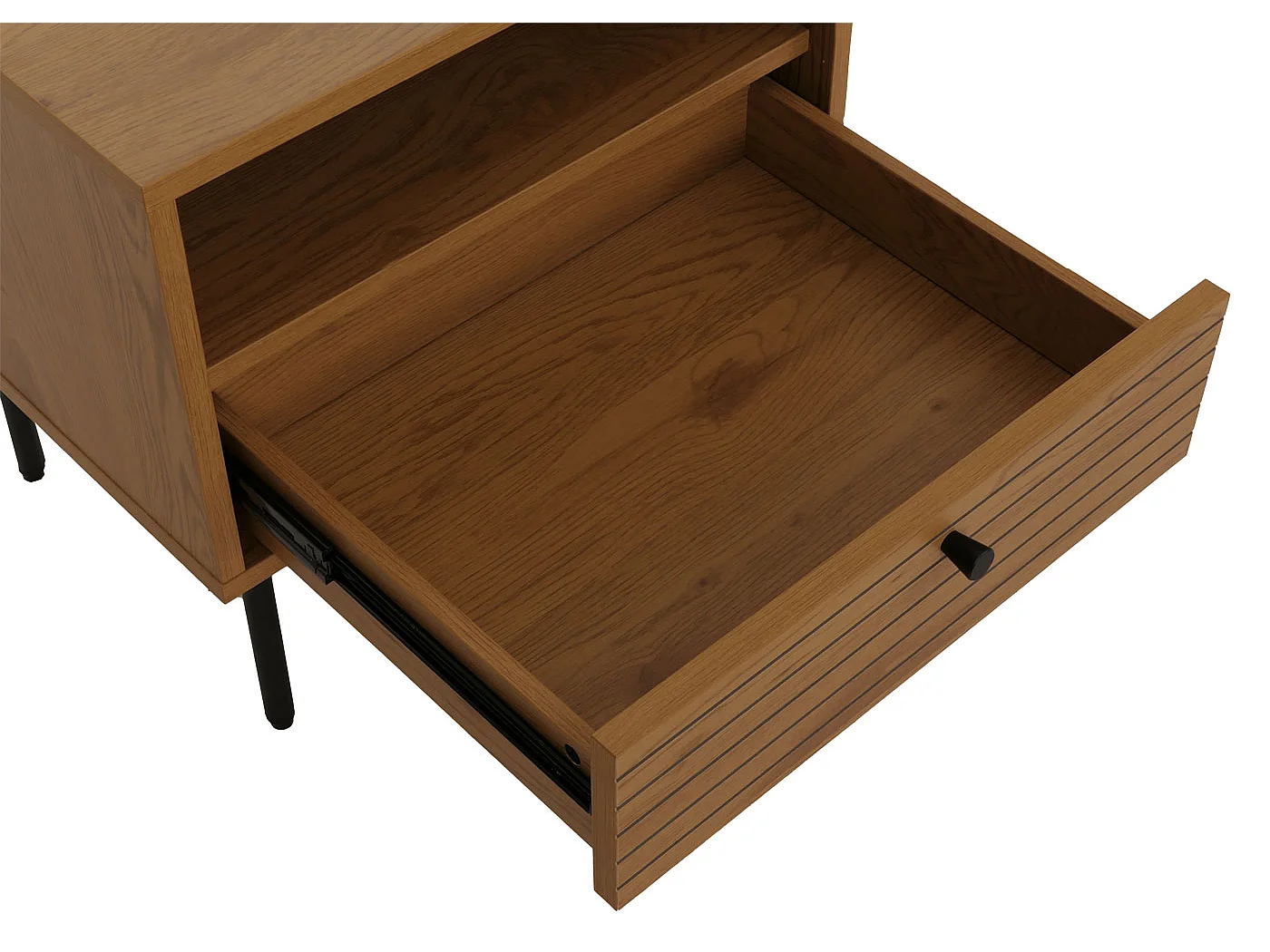 Table de chevet MCW-N78,  naturel